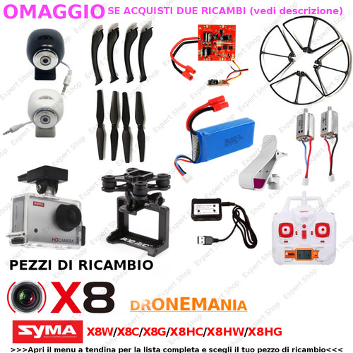 Ricambi drone syma x8w x8c - drone, x8g