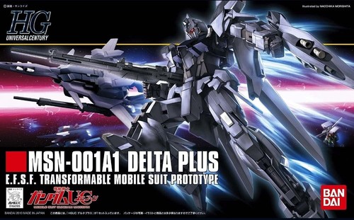 Bandai msn 001a1 delta plus - hg,