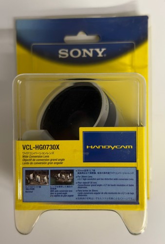 Sony vcl hg0730x lente - sony,