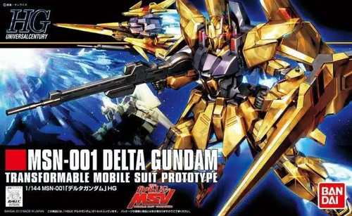 Bandai msn 001 - bandai, hg